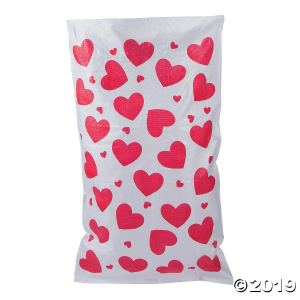 Valentine Potato Sack Race Bags (Per Dozen)