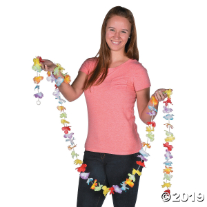 Bright Flower Lei Garland (9 ft)