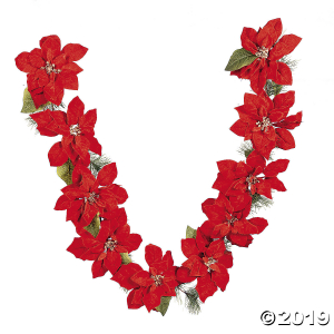 Poinsettia Garland