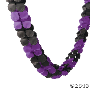 Purple & Black Garland (1 Piece(s))