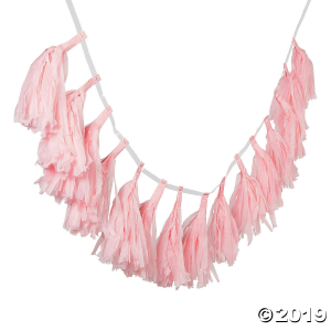 Light Pink Tassel Garland (1 Piece(s))