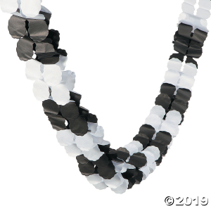 Black & White Garland (1 Piece(s))