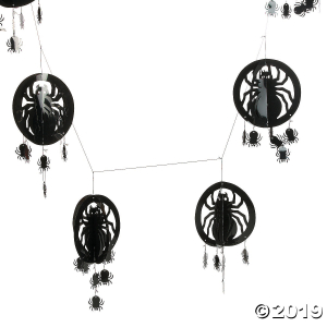 Spider Garland Halloween Decoration (1 Piece(s))