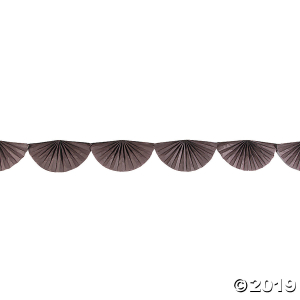 Chocolate Semi Fanburst Garland (1 Piece(s))