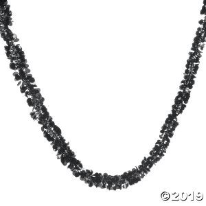 Black Tinsel Garland (1 Piece(s))