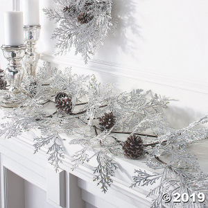 Snowy Evergreen Garland (1 Piece(s))