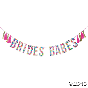 Brides Babe Bachelorette Party Garland (1 Piece(s))