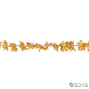 Luau Luxe Gold Flower Garland (1 Piece(s))