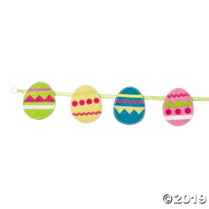 Easter Egg Garland (1 Piece(s))