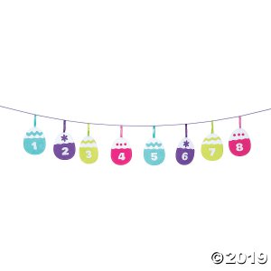 Easter Egg Countdown Garland (1 Piece(s))