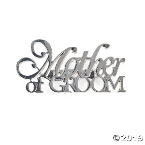 Mother of Groom Pin