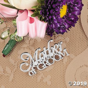 Mother of Groom Pin