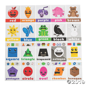 Colors & Shapes Mini Bulletin Board Set (1 Set(s))