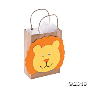 Medium Kraft Paper Gift Bags (Per Dozen)