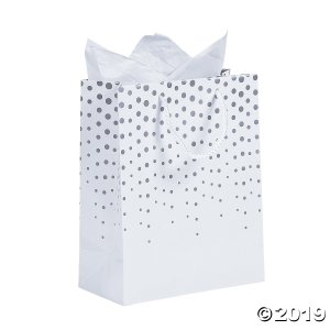 Chic Dots Gift Bags (Per Dozen)