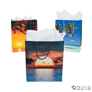 Medium Sand & Sun Gift Bags (Per Dozen)