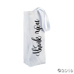 Thank You Wine Tote Bags (6 Piece(s))