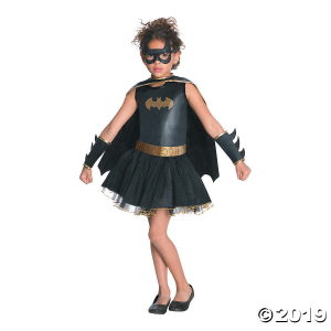 Girl's Tutu Batgirl Costume - 2T-4T (1 Piece(s))