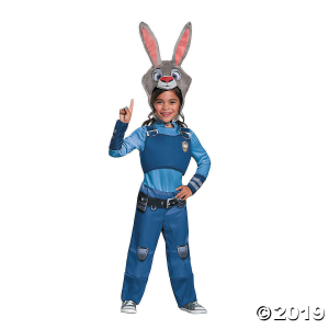 Toddler Girl's Disney's Zootopia Judy Hopps Costume - 3T-4T (1 Piece(s))