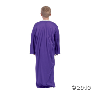 Child's Purple Nativity Gown (1 Piece(s))