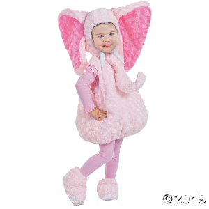 Baby/Toddler Girl's Pink Elephant Costume - 18-24 Months (1 Piece(s))