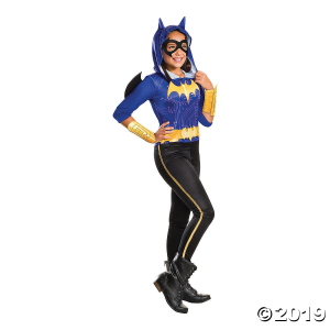 Girl's Deluxe DC Superhero Girls Batgirl Costume - Medium (1 Piece(s))