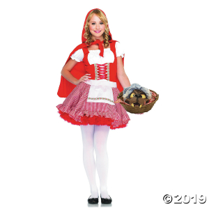 Girl's Lil' Miss Red Riding Hood Costume - Standard (1 Piece(s))