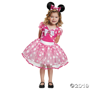 Girl's Deluxe Pink Minnie Mouse Tutu Costume - Small (1 Piece(s))