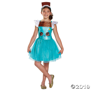 Girl's Shopkins Cheeky Chocolate Classic Costume - Small (1 Piece(s))