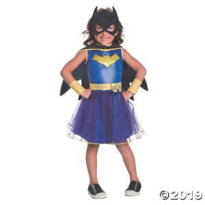 Girl's Deluxe Batman: Classic Batman Batgirl Costume - Extra Small (1 Piece(s))