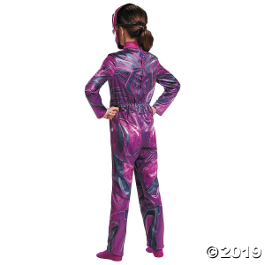 Girl's Classic Pink Power Ranger Costume - Medium (1 Piece(s))