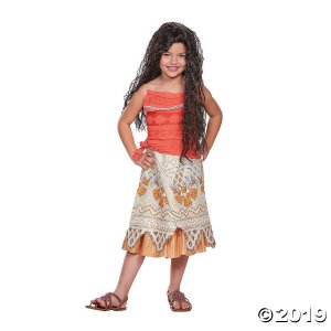 Girl's Classic Disney's Moana Costume - Small (1 Piece(s))
