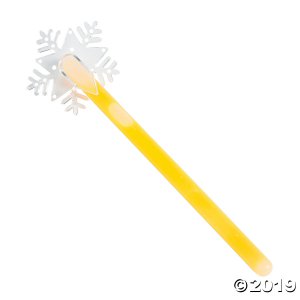 Snowflake Glow Wands (Per Dozen)