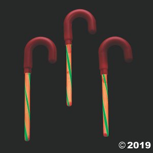 Candy Cane Glow Wands (Per Dozen)