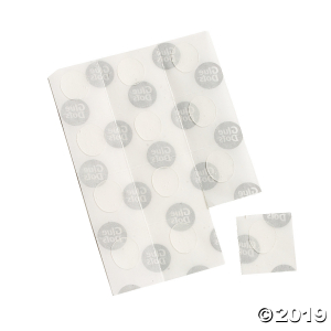 1/2" GlueDots® Clear Adhesive Dots - 600 pc