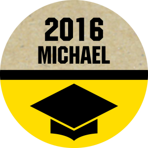 Personalized Bold Graduation Hershey's® Kisses® Stickers (60 Piece(s))