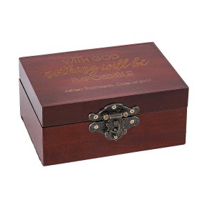 Personalized Inspirational Graduation Ring Box (1 Piece(s))
