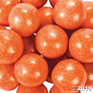 Large Shimmer Orange Gumballs (105 Piece(s))