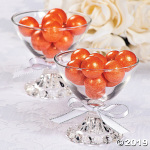 Large Shimmer Orange Gumballs (105 Piece(s))