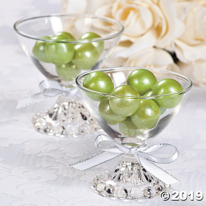 Large Shimmer Lime Green Gumballs (105 Piece(s))