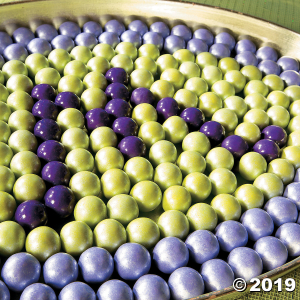 Large Shimmer Lime Green Gumballs (105 Piece(s))