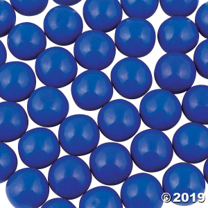 Large Blue Gumballs (105 Piece(s))