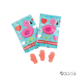 Pink Flamingo Gummy Candy Fun Packs (36 Piece(s))