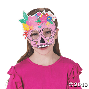 Fiesta Day of the Dead Masks (Per Dozen)