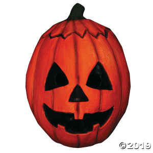 Latex Halloween III Pumpkin Mask (1 Piece(s))