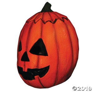 Latex Halloween III Pumpkin Mask (1 Piece(s))