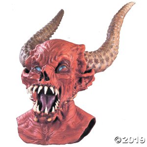 Long-Horned Demon Master Mask (1 Piece(s))