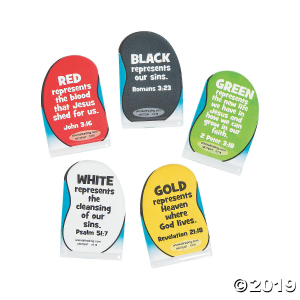 Jelly Bean Prayer Puffy Finger Puppets (10 Piece(s))