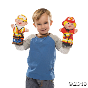 Melissa & Doug® Jolly Helpers Hand Puppets (1 Set(s))