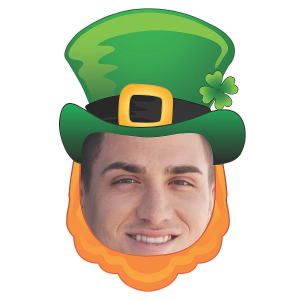 Custom Photo St. Patrick's Day Big Head Cutout (1 Piece(s))